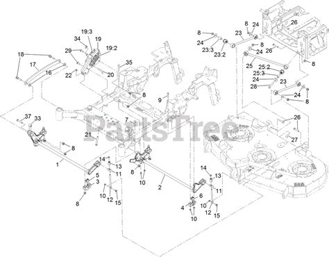 Toro 72076 7500 D Toro 72 Z Master Zero Turn Mower Side Discharge