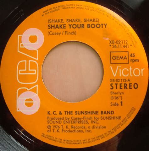 Kc And The Sunshine Band Shake Shake Shake Shake Your Booty