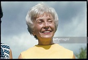 Mrs. Muriel Humphrey, wife of Vice President Humphrey is shown at ...