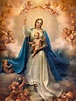 Cuadro Canvas Católico Pintura Clásica Virgen María 75x100cm | Mercado ...