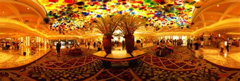 Bellagio Hotel Lobby Las Vegas 360 Panorama 360cities