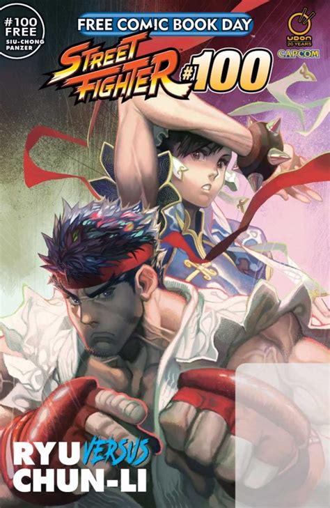 Udon Entertainment Releases Cover Variants Of Street Fighter Issue 100