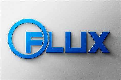 Flux Logo Design James Gan Design