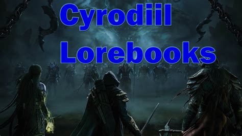 Eso Cyrodiil All Lorebook Locations Commentary Youtube