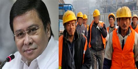 Jinggoy Estrada Says He S Okay With Chinese Workers In Ph