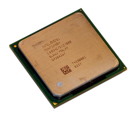 Intel Rk80532pg072512 28ghz Pentium 4 Socket 478 Processor Sl6wj Ebay