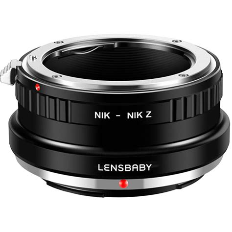 Lensbaby Nikon F Mount Lens To Nikon Z Mount Camera Body Lbamn