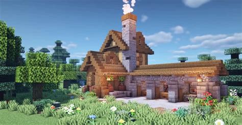 Топ 6 идей деревенского дома для Minecraft