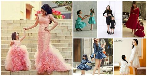 Top 15 Mother And Daughter Matching Outfits For Every Occassions All For Fashion Design