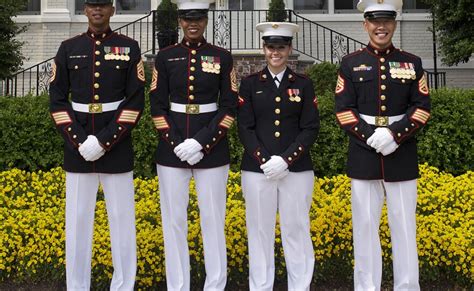 Marine Corps Female Dress Blue Uniform Could Become Same As Men S Kpbs Public Media