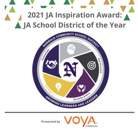 Norwalk Selected As The 2021 Ja School District Of The Year Norwalk