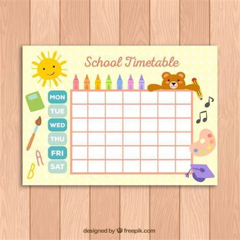 91 Format School Schedule Template Cute Layouts With School Schedule
