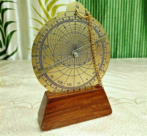 Astrolabe Ancient Navigation Astronomy Device Antique Handmade With