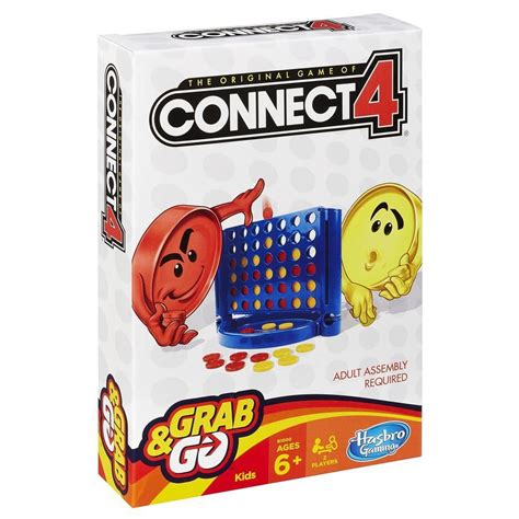 Hasbro Connect 4 Grab And Go Office Mart