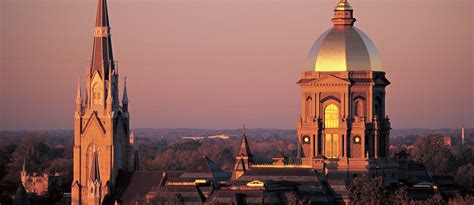 Discover The University Of Notre Dame In Indianas Cool North Nitdc