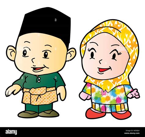 Malay Cartoon Hi Res Stock Photography And Images Alamy