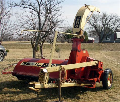 Gehl 7200 Flail Chopper Farm Machinery Old Farm Equipment Small