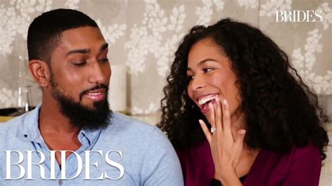 Internet Couples Talk About Their First Dates In Real Life Brides Youtube Engagement