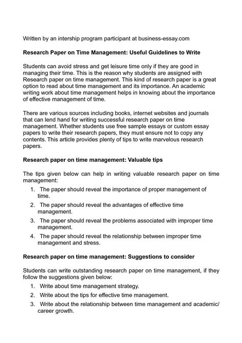 Time Management Essay Ilustrasi