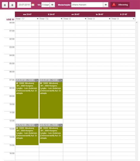 Min Plan Kalender Minuba