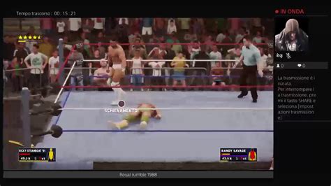 Wrestlemania Ricky Steamboat Vs Randy Savage Youtube