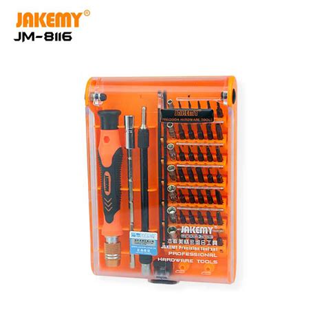 Jakemy Jm 8116 Professional Wholesale S2 Precise Screwdriver Set