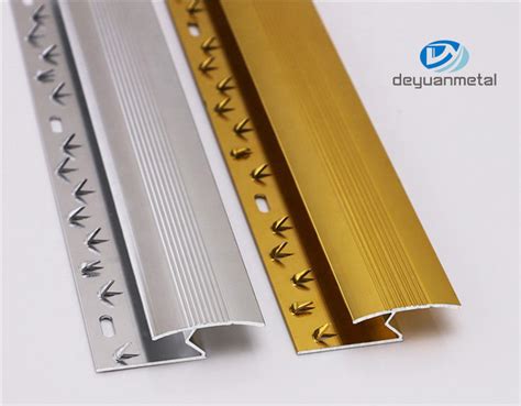 Oem Aluminium Stair Nosing Edge Trim Step Nose Edging Nosings Carpet