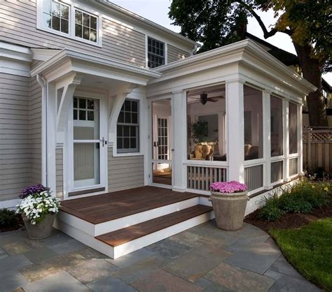 Small Wood Front Porch Ideas 31