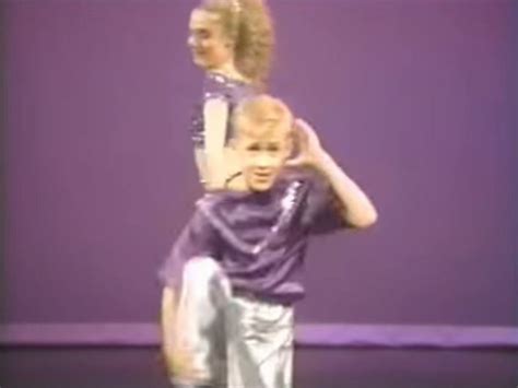 Ryan Gosling Dancing Video Youtube Screen Capture Early 1990s