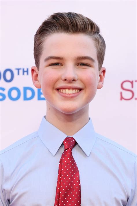 Iain Armitage Zoe Perry And Young Sheldon Cast Celebrate 100th Episode
