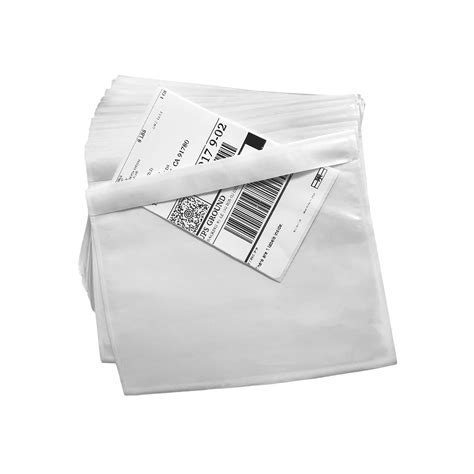 Buy Kvimvty 7.5" x 5.5" Packing List Shipping Label Envelopes, Clear