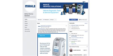 Mahle Service Solutions Launches New Facebook Page