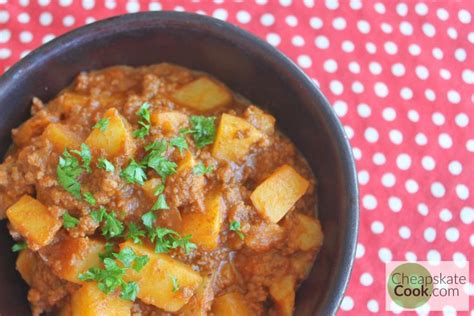 Picadillo Mexican Beef And Potato Stew Cheapskate Cook