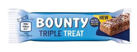 Bounty Triple Treat Bars Lansdell Soft Drinks Ltd