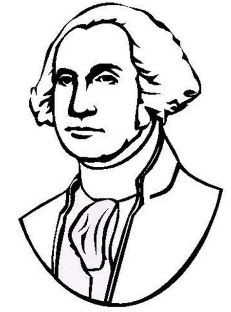 Use a series of curved lines. President george washington coloring pages download and ...