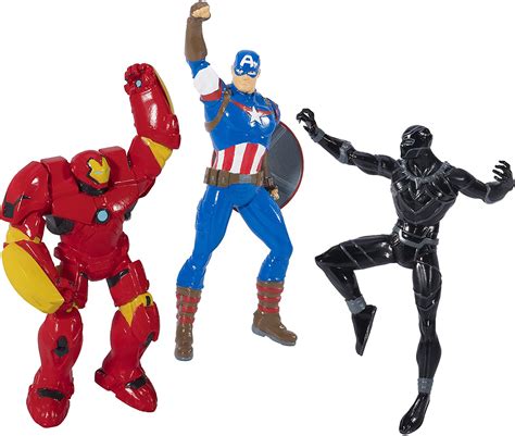 Swimways Marvel Avengers Dive Characters 3 Pack Captain America Black