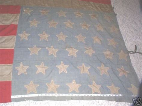 36 Star American Flag 1864 67 66 X 107 Original Nr 33716174