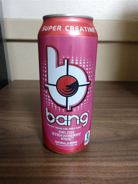 New Find Bang Delish Strawberry Kiss Renergydrinks