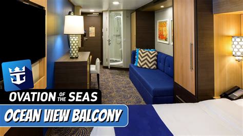 Ocean View Stateroom With Balcony Royal Caribbean Ovation Of The Seas