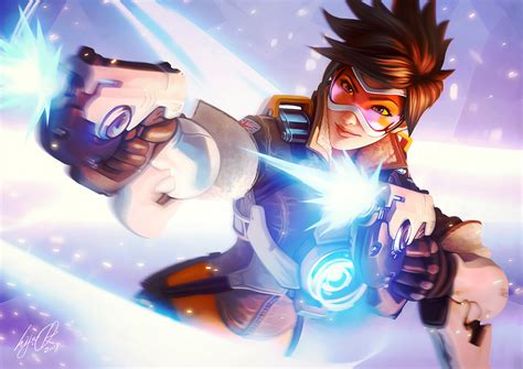 Tracer Overwatch 4k Wallpaper Hd Games 4k Wallpapers Images Photos