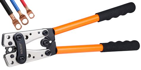 Buy Solsop Battery Cable Crimping Tool From Awg 8 6 4 2 1 10