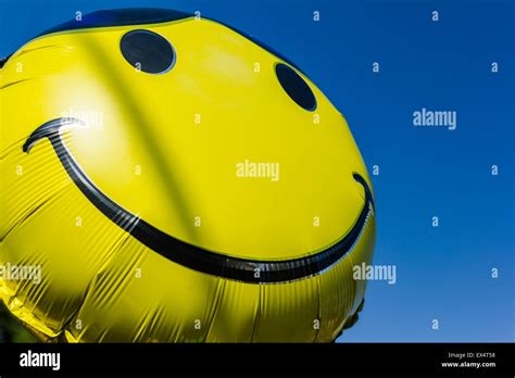 Smiling Balloon At Festival Stock Photo Alamy