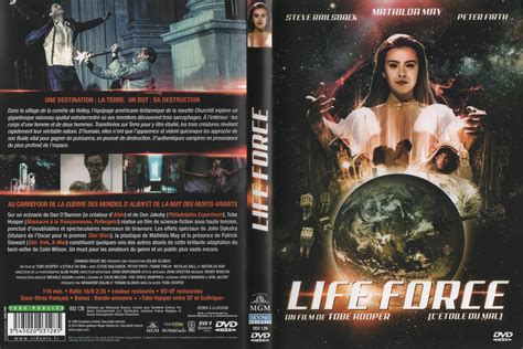 jaquette dvd de lifeforce l etoile du mal cinéma passion
