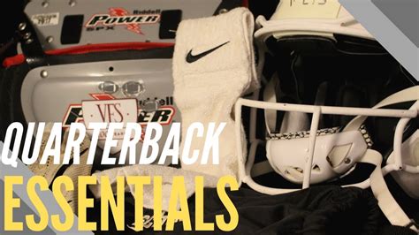 Football Gear Essentials For Quarterbacks Ep1 Youtube