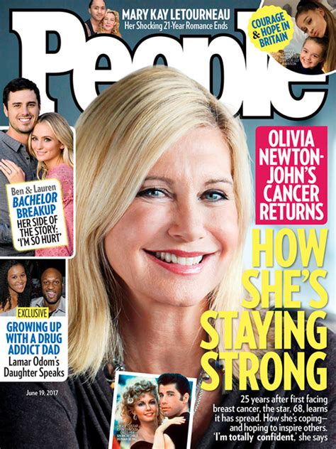 The Randy Report Olivia Newton John Covers People Magazine