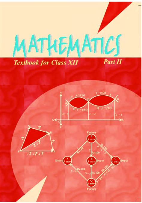 Pdf Descargar Mathematics Textbook For Class Xii Part Ii Ncert My Xxx Hot Girl