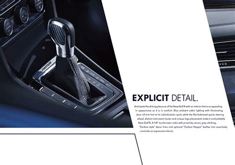 Volkswagen Golf R Brochure On Behance