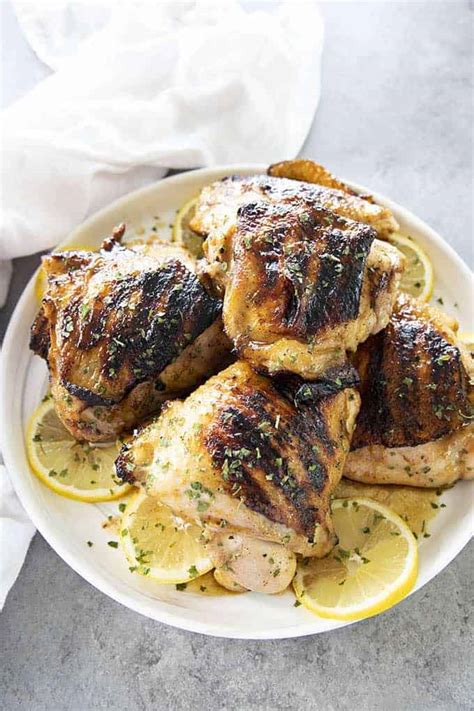 Perfect Grilled Chicken Thighs The Salty Marshmallow