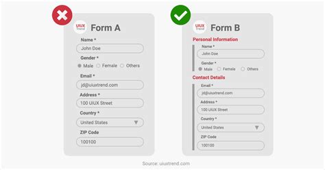 5 Ui And Ux Tips For Mobile Form Design Best Practices Uiux Trend
