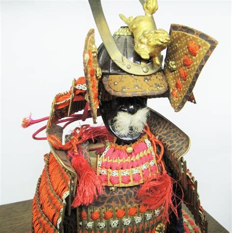 okimono bronze silk wood samurai armor yoroi kabuto catawiki